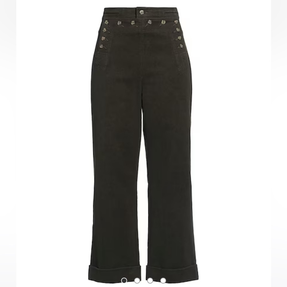 Tory Burch Moleskin Sailor Trousers